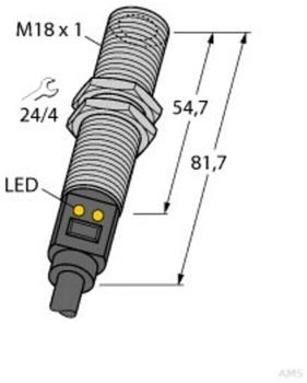 Turck 3081126 M18TIP6E Temperatursensor