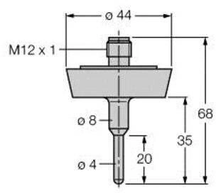 Turck Temperatursensor TP-504A-DN25K-H1141-L035