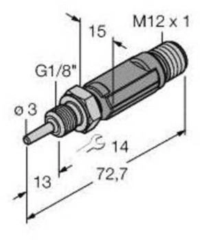 Turck Temperatursensor TTM100C-103A-G1/8-LI6-H1140-L013-50/100C