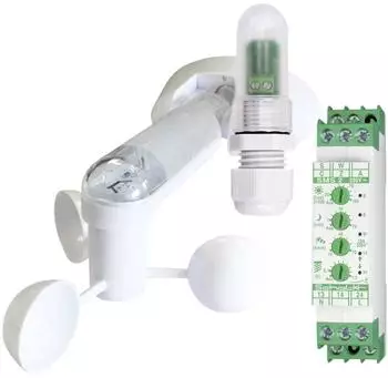 Kaiser Nienhaus Grenzwertschalter Sonnen-/Windsteuerung für DIN-Hutschiene (336950)