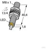 Turck Magnetfeldsensor NPN BIM-EG08-AN6X
