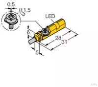 Turck Magnetfeldsensor PNP BIM-UNT-AP6X/S1139