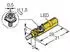 Turck BIM-UNT-AP6X/S1139 Magnetfeldsensor für Pneumatikzylinder (4685729)