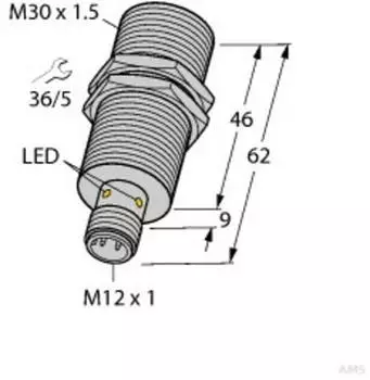 Turck BI20U-M30-AP6X-H1141 Induktiver Sensor (1644880)