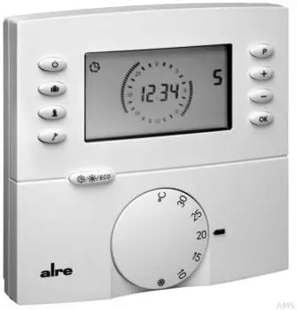 alre FTRFBu-180.117 Funk-Temperaturfühler Sender mit Uhr (BA010200)