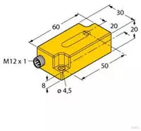 Turck Neigungssensor B2N45H-Q20L60-2LU3-H1151 1534007