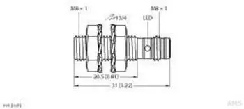 Turck Induktiver Sensor BI1.5EG08KAN6XV1131 (4672540)