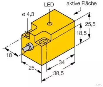 Turck NI10-Q25-AN6X Induktiver Sensor (4652330)