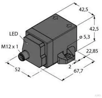 Turck NI50UQ42FWDVP6XH1141 Induktiver Sensor (1538305)