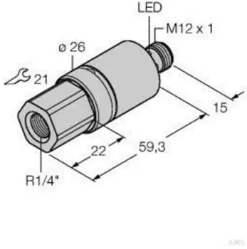 Turck Drucksensor PC025V-211 (6833809)
