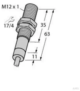 Turck BI2-EM12D-AP6/S120 Induktiver Sensor (4614512)
