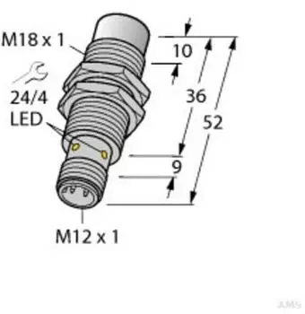 Turck NI15U-EM1 Induktiver Sensor (1634859)