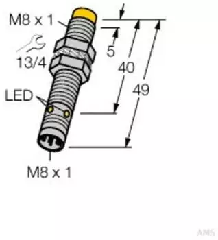 Turck NI6U-EG08-RP6X-V1131 Induktiver Sensor (4635831)
