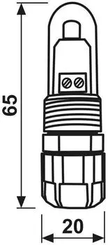 Jung Sonnensensor f&uuml;r Umsetzer (17S)