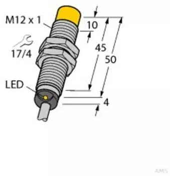 Turck NI8-M12-AD4X Induktiver Sensor (4411235)