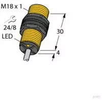 Turck Induktiver Sensor nicht b&uuml;ndig NAMUR NI10-P18-Y1X/S97