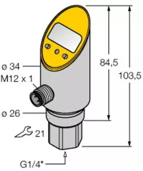 Turck Drucksensor PS016V3012UPN8XH1141 (6833317)