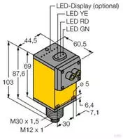 Turck Lichtleitersensor Q45BB6FQ5 3038667 1St.