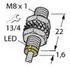 Turck BI2-EG08K-AN6X Induktiver Sensor erhöhter Schaltabstand (4669500)
