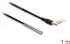 DeLock Temperaturfühler-Kabel DS18B20 3,5mm Klinke 1m (91387)