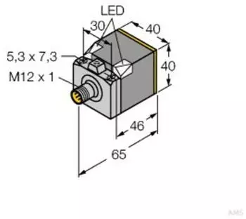 Turck Induktiver Sensor BI15UCK40AN6X2H1141 (1625610)