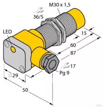 Turck Ni20U-EG30SK-AP6X Induktiver Sensor uprox (1646400)