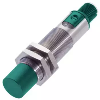 Pepperl+Fuchs CBN15-18GS75-E2-V1 Kapazitiver N&auml;herungssensor M18, 2-15mm, PNP Schlie&szlig;er (237042)
