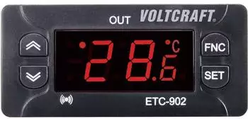 Voltcraft ETC-902 Temperaturregler NTC/PTC -30 bis 99&deg;C Relais 10A (ETC-902)