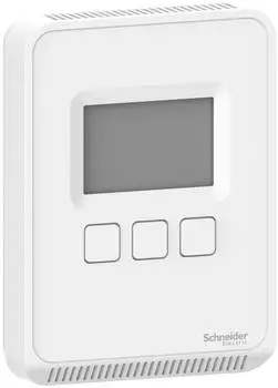 Schneider Electric SpaceLogic SLP Raumfühler CO2, VOC, Temperatur, LCD, BACnet MSTP/Modbus (SLPSLCVX)