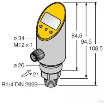 Turck Drucksensor PS400R3102UPN8XH1141 (6833526)