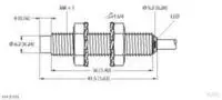 Turck Induktiver Sensor nicht b&uuml;ndig PNP, Schlie&szlig;er NI3-EG08-AP6X