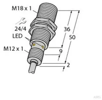 Turck BI8U-EM18WD-AN6X Induktiver Sensor (1634840)
