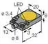 Turck BI5U-Q08-AP6X2-V1131 Induktiver Näherungsschalter uprox® (1608900)