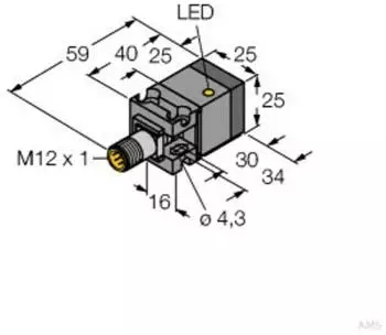 Turck BI10UCA25AP6X2H1141 Induktiver Sensor (1625631)