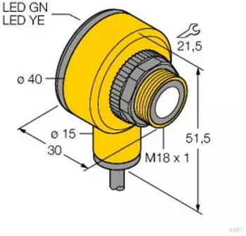 Turck T18VP6UR Ultraschallsensor (3038510)