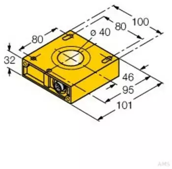 Turck NI40R- Induktiver Sensor (1430101)