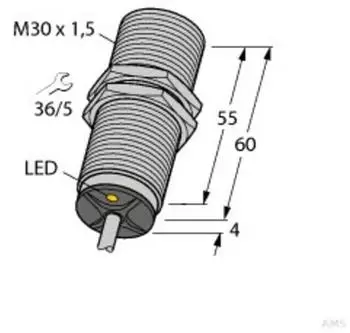 Turck BI10-M30-AD4X Induktiver Sensor Sn 10mm (44170)