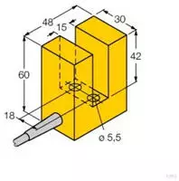 Turck Induktiver Sensor SI15-K30-AZ3