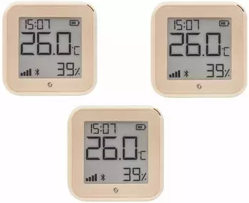 Shelly Plus H&T Gen. 3 WLAN-Temperatur- & Feuchtigkeitssensor BT, mokka