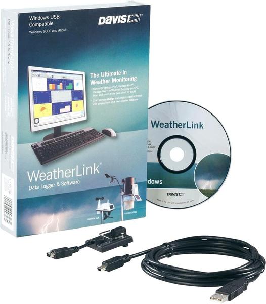 Davis Software & Datalogger Wetterlink USB