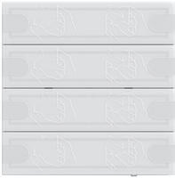 Gira 5004003, Gira 5004003 KNX Tastsensor 4 Komfort 4-fach TS4 Wei&szlig;