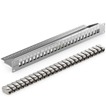 deleyCON 24-Port 1HE Patchpanel 19" MK5392