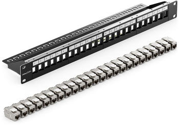 deleyCON 24 Port CAT 7 Patchpanel MK6014