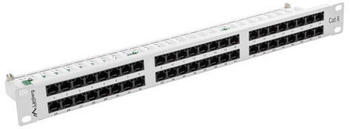Lanberg Patch Panel 48 Port 1U 19" CAT.6 UTP grau (PPU6-1048-S)