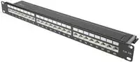 Alcasa GC-N0145 - 10 Gigabit Ethernet - RJ45 - Cat6a - 22/26 - Schwarz - Stahl