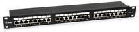 Equip 326425 Patchpanel 24 Ports Schwarz