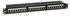 Panel, schwarz (326425): Equip 24-Ports Cat.6 Geschirmtes Patch Panel