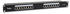 Panel, schwarz (326417): Equip 16-Ports Cat.6 Geschirmtes Patch Panel