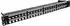 InLine Patchfeld 48-fach, Leerblech Patchpanel für RJ45 Keystone, 48,26cm (19