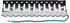 TRENDnet 12-Port Cat6A Shielded Wall Mount Patch Panel (TC-P12C6AS)
